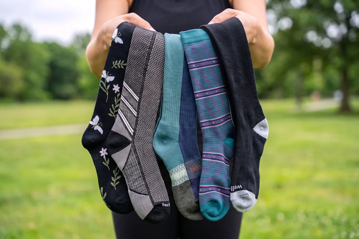 HERO IMAGE — all 5 compression sock brands side by side