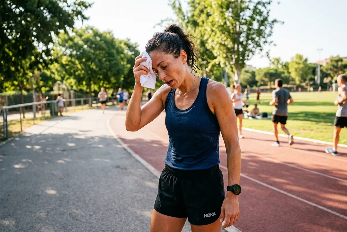 IMAGE — electrolyte drink and water bottle after exercise