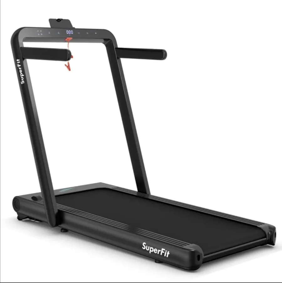 Goplus 2-in-1 folding treadmill